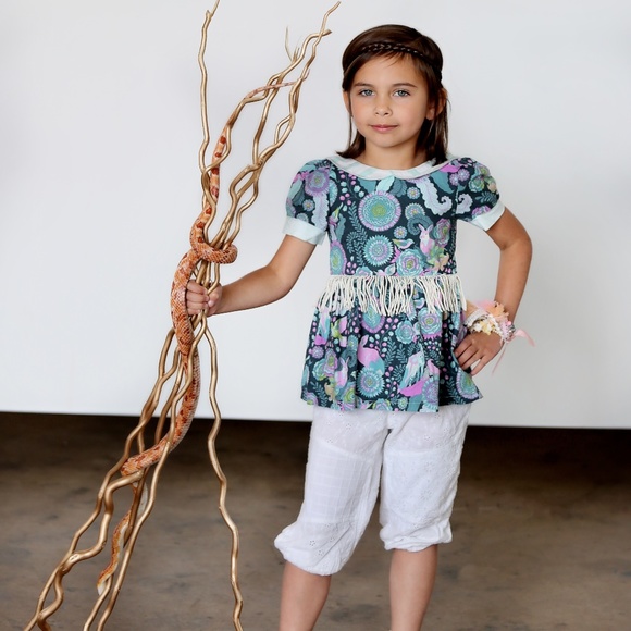 Fringe Bunny Design Top
